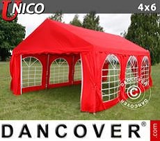 Marquees UNICO 4x6 m, Red