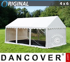 Marquees 4x6 m PVC, Panorama, White