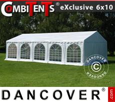 Marquees 6x10 m, 3-in-1, White