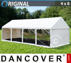 Marquees 4x8 m PVC, Panorama, White