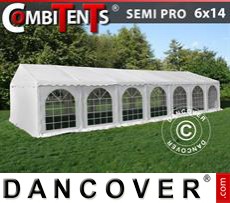 Marquees 6x14 m 5-in-1, White